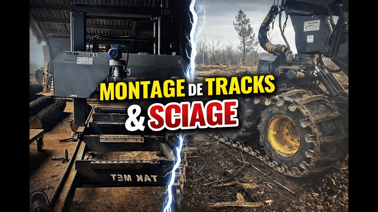 Montage de Tracks & Sciage : Ma Semaine en Charente