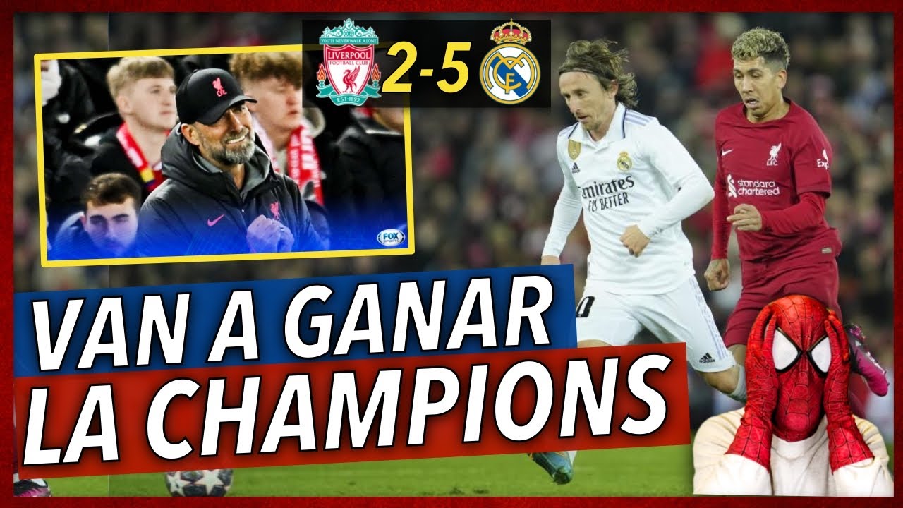 NO PUEDO MAS!!!!!💥🤬EL MADRID DESTROZA 2-5 AL LIVERPOOL Y DEMUESTRAN QUE SON IMPARABLES EN EUROPA