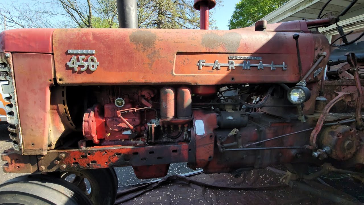 Свечи зажигания и тормоза для дизельных двигателей Farmall 450