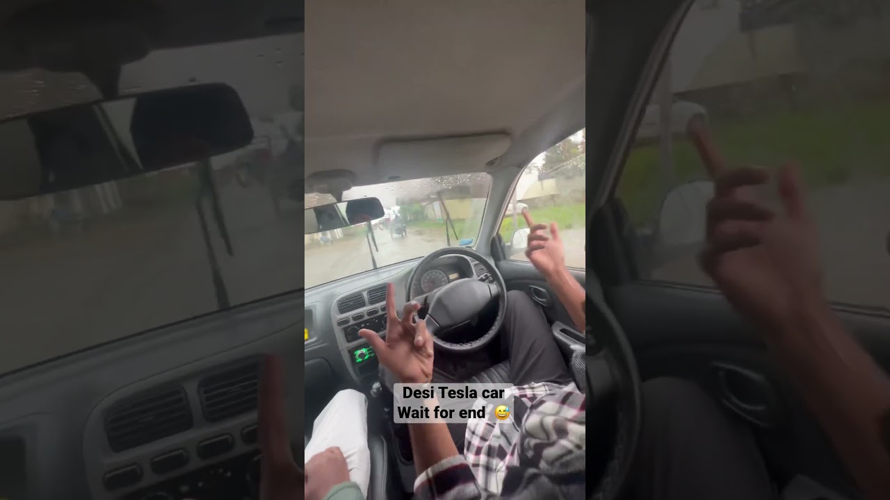 Desi Tesla car 😂 #funnyvideo #car #shorts