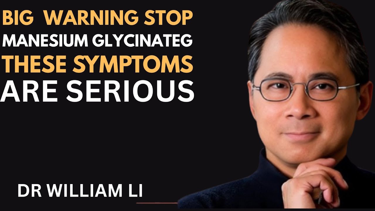 Big Warning: Stop Taking Magnesium Glycinate If You’re Having These Symptoms