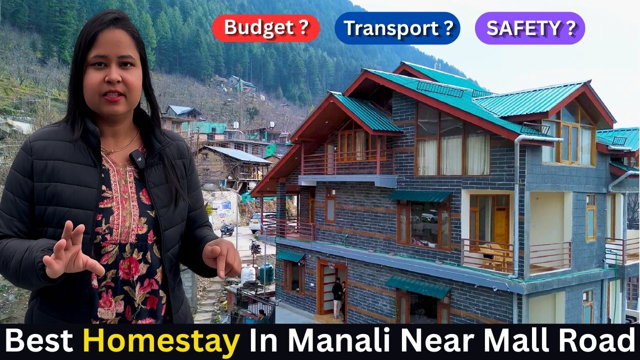 Affordable Homestay In Manali | Rooms in Manali | Cheap Homestay price in Manali🏡Delhi To Manali Bus
