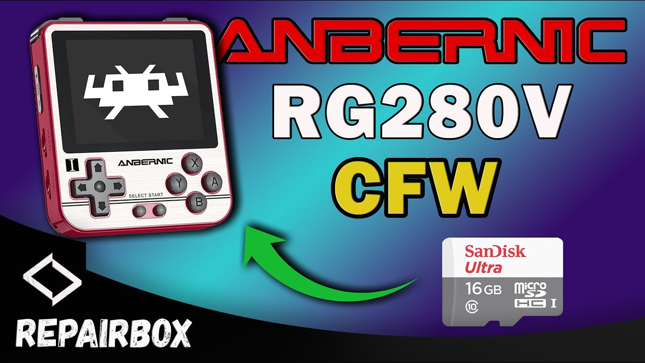 Anbernic RG280V - Instalacja oprogramowania