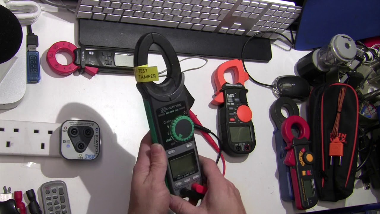 Klein CL3200A and other clamp meters