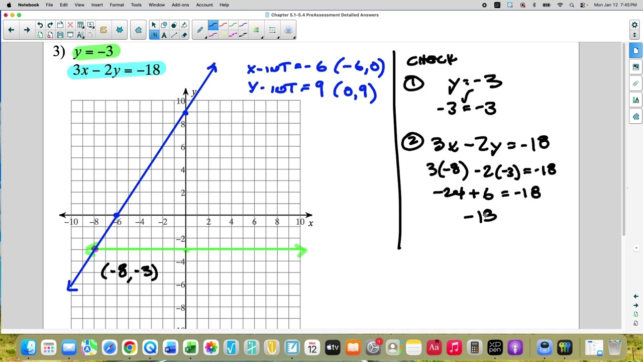 Chapter 5.1-5.4 PreAssessment Detailed Answers