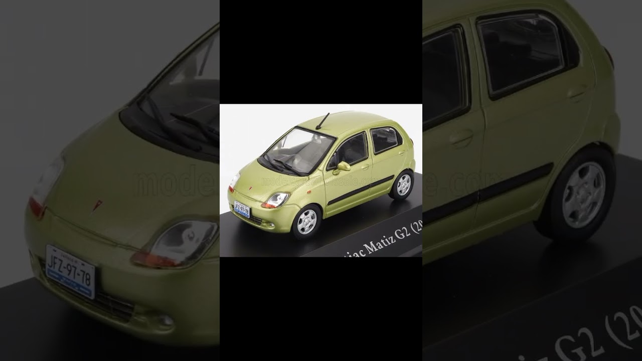 edicola Pontiac matiz G2 2007 model 1/43