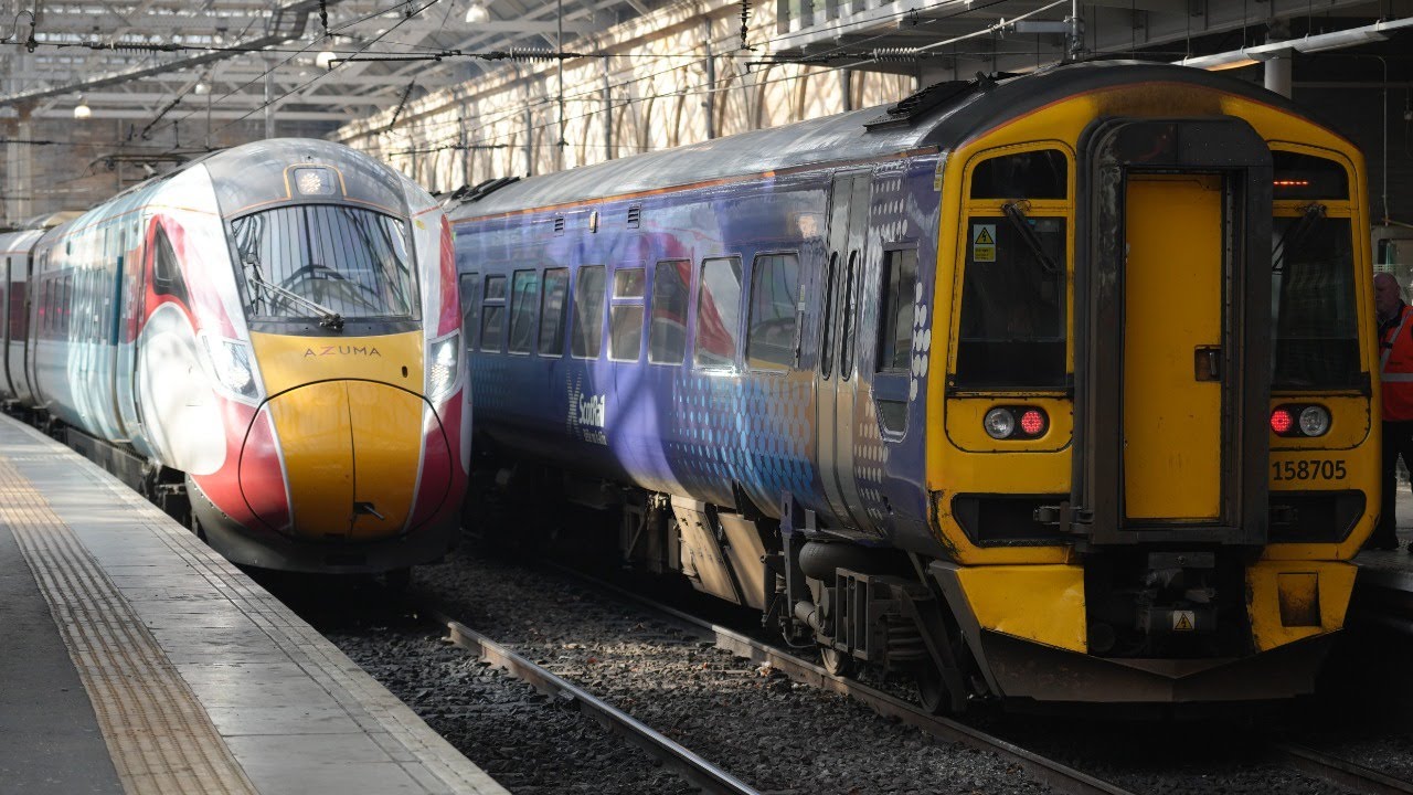 NON-STOP Ride from Haymarket to Inverkeithing - LNER Azuma