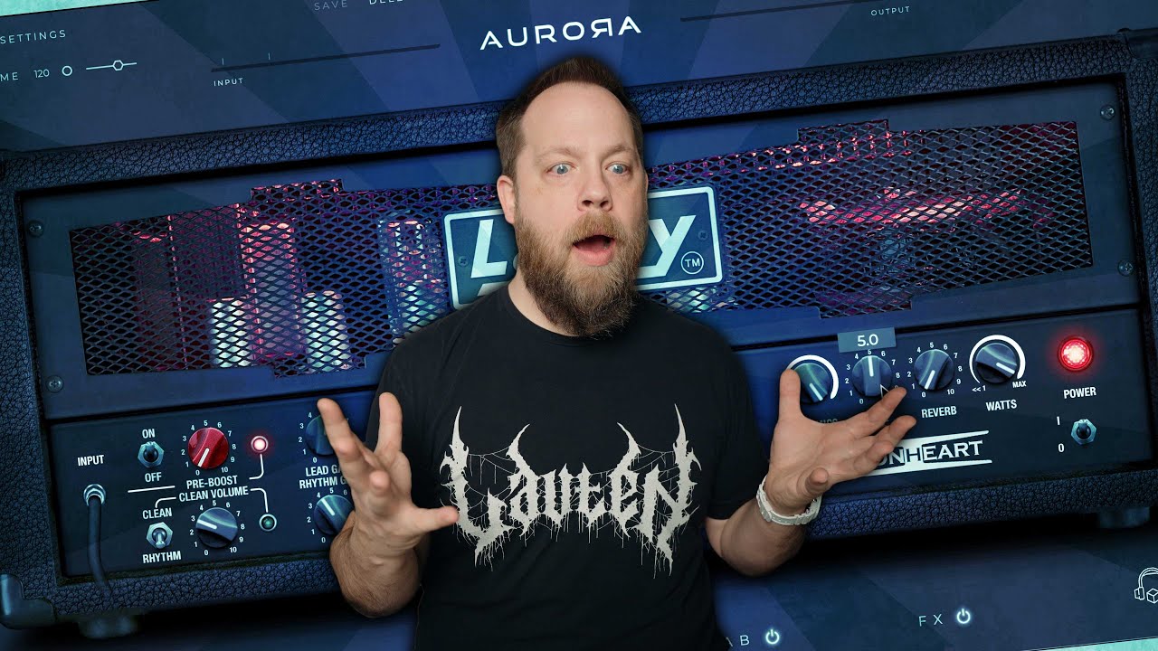 Checking Out The Laney Ironheart Amp Sim Plugin!