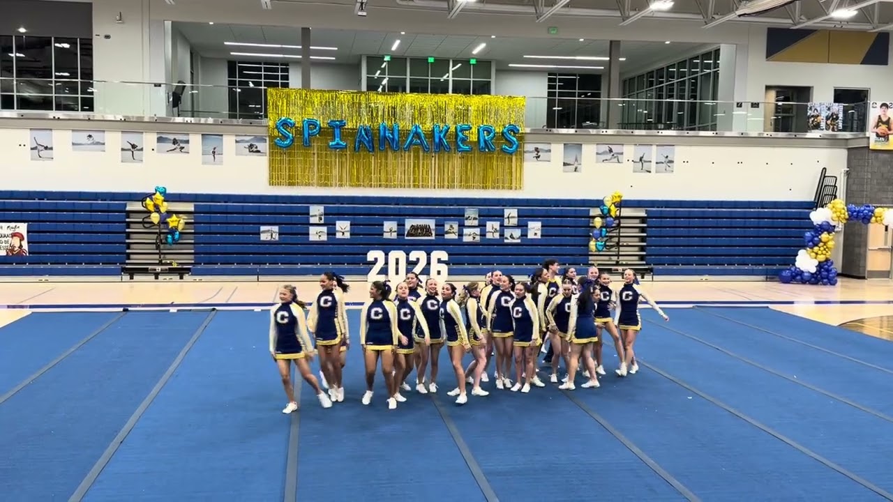 Cyprus Cheer - Homecoming Routine at Spinnaker Review ￼