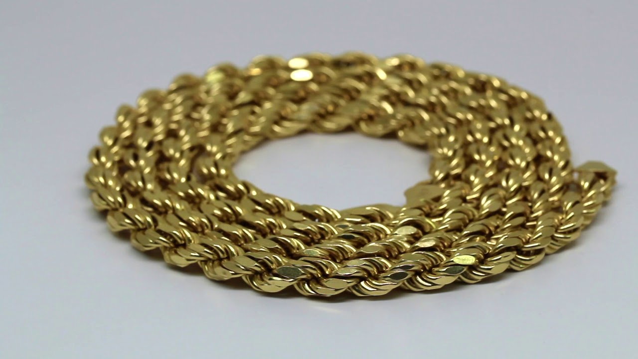 hot new torsade diamond cut en or 10k