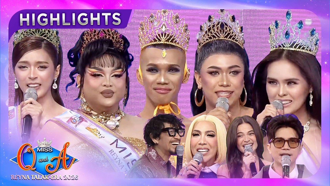 VICE GANDA, ANNE, JHONG AT VHONG, HARUTAN MALALA SA MISS Q&A! | MISS Q&A TALAK-ERA 2026