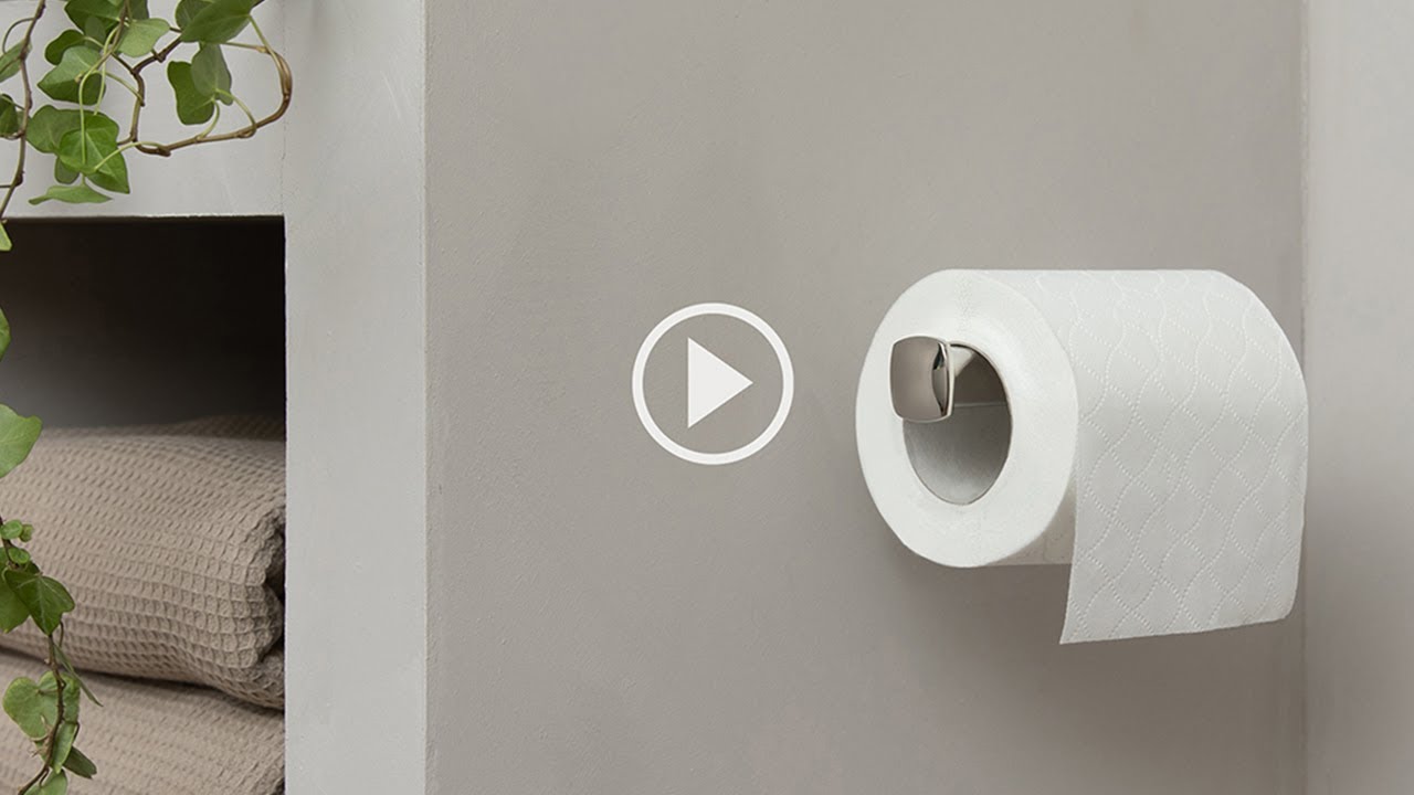 Robert Welch How To Fix A Toilet Roll Holder | How To Guides | Burford Bathroom Collection