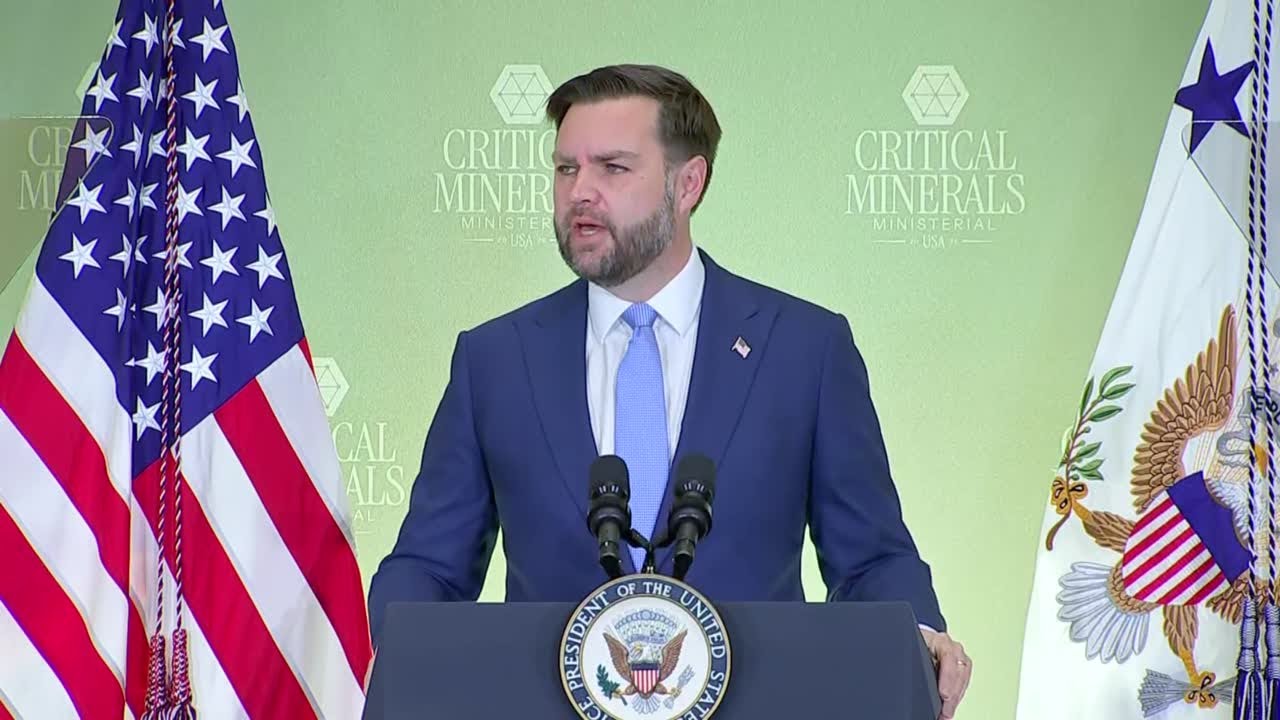 JD Vance: Trump administration proposes preferential trade zone for critical minerals