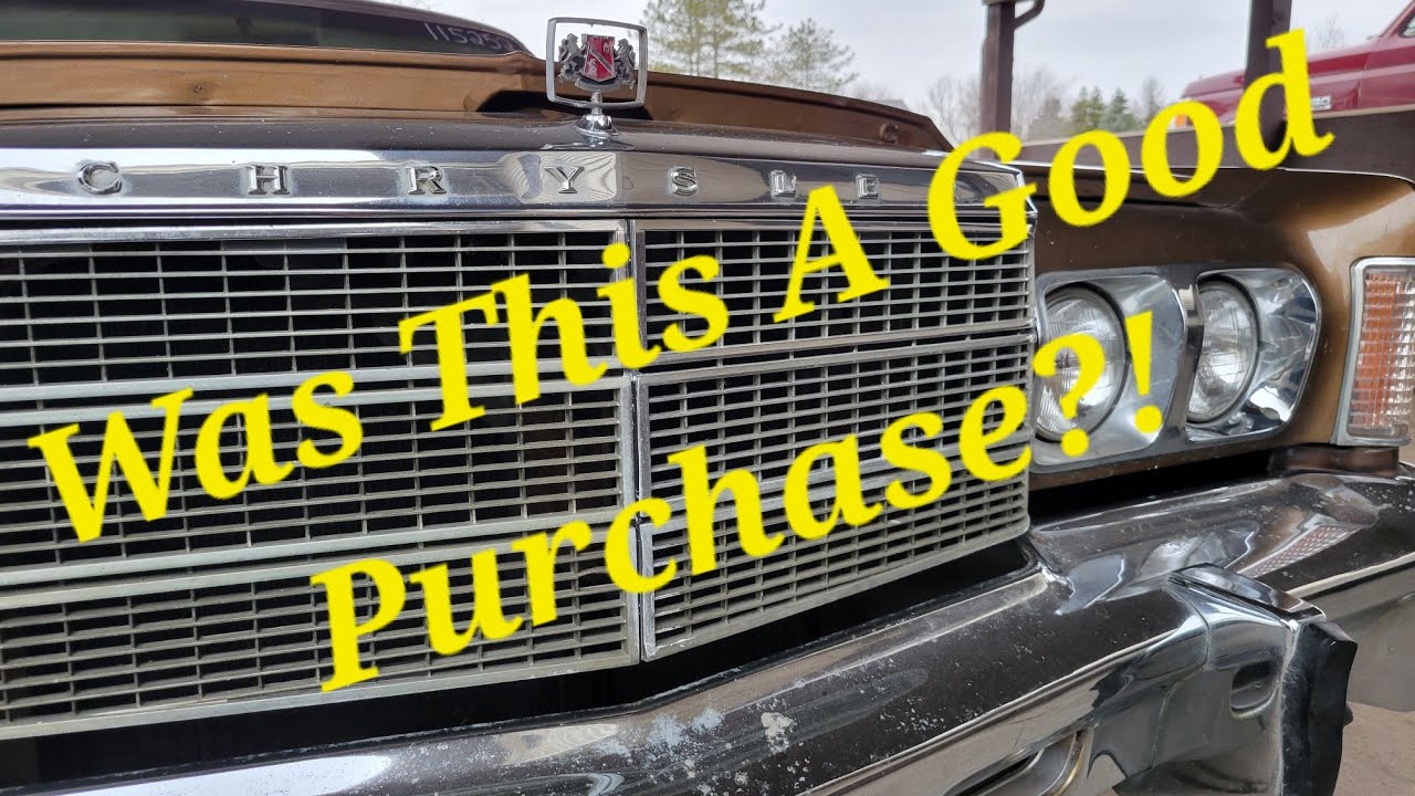 I Won This 1978 Chrysler Newport At Auction For Just 850 Bucks!