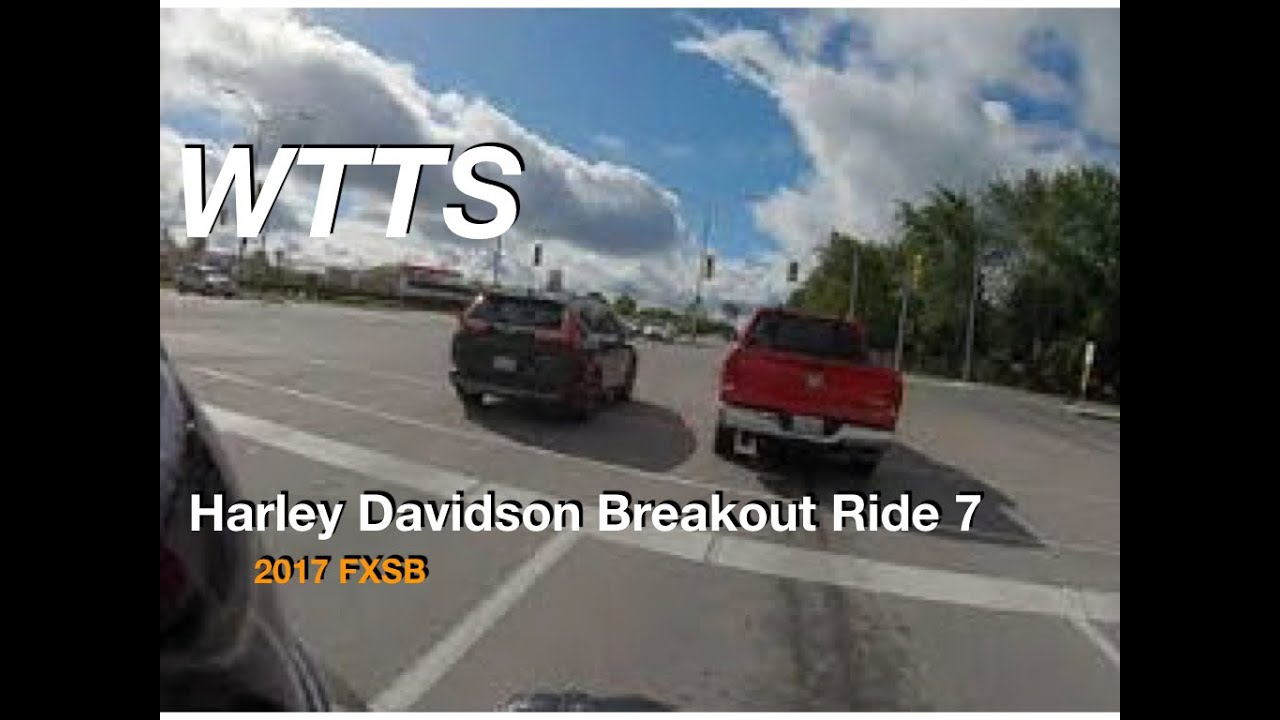 Harley Davidson Breakout ride 7