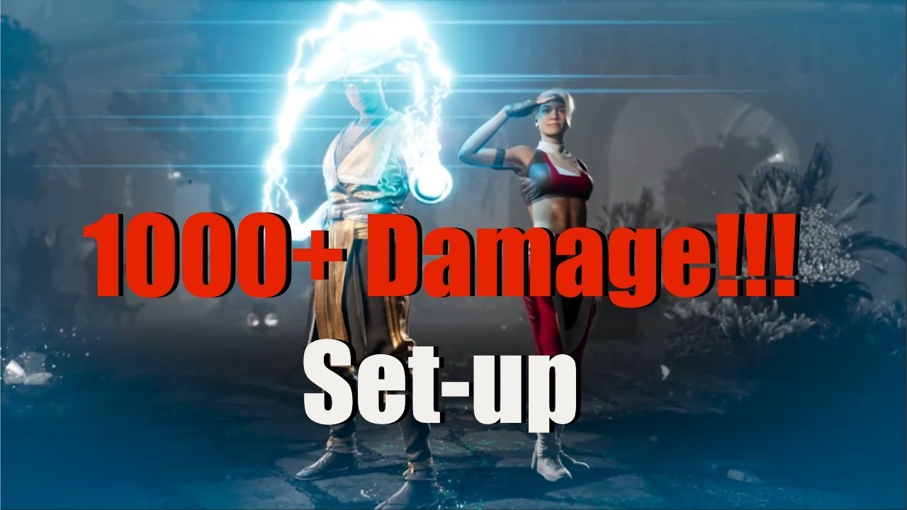 MK1 Raiden & Sonya Advanced Combos & Set-ups!!! (Over 1000+ DAMAGE!!!)