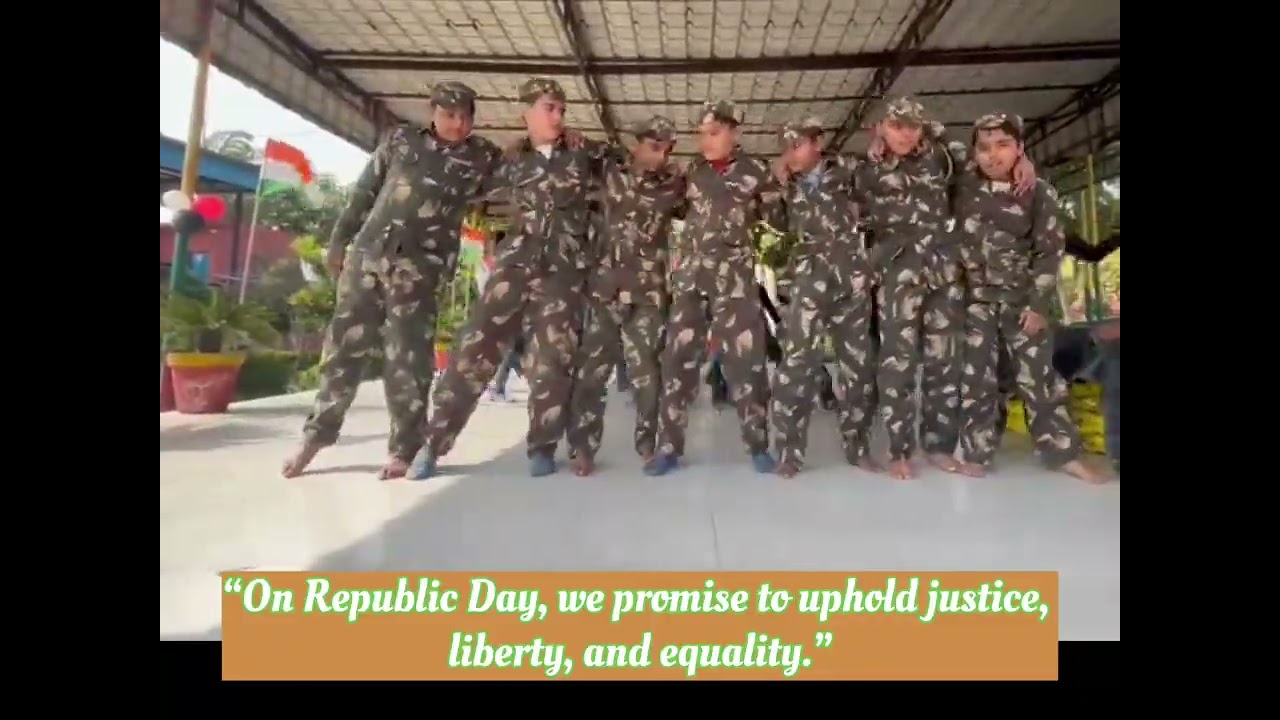 #republicday2026 Republic Day Celebration at Our School | March Past & Cultural Performances 🇮🇳