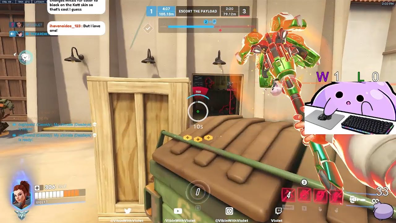 18K HEALS! This is the Best Brig Playstyle in Overwatch 2 - VIOLET BRIGITTE TOP 500 GAMEPLAY