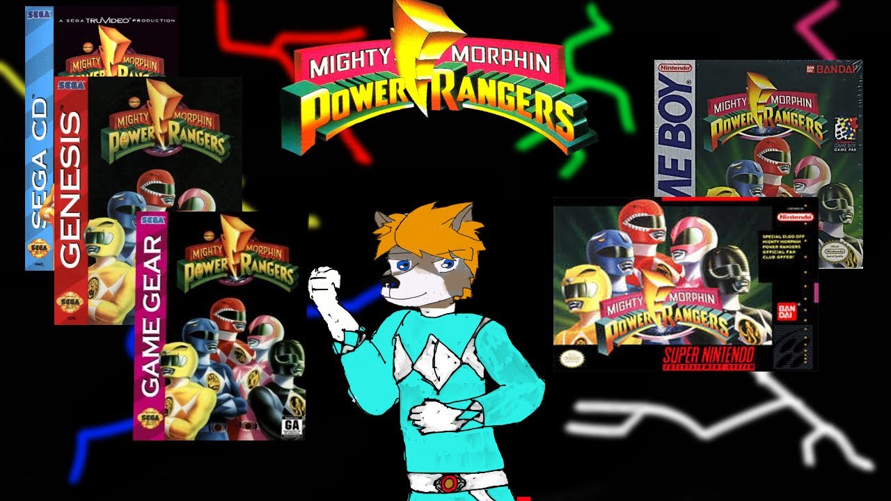 Mighty Morphin Power Rangers Game Retrospective (Featuring A Special Guest)