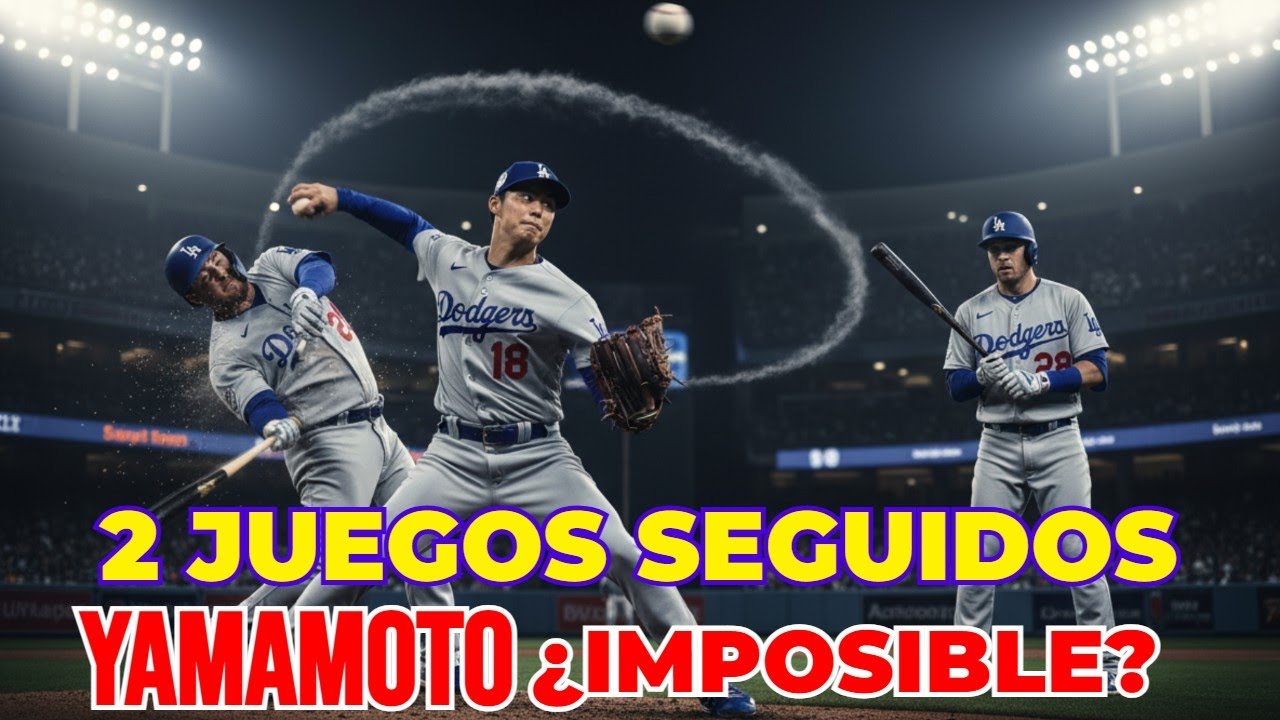 ¿Imposible? Yamamoto Lanza 2 Juegos Seguidos (El Momento Histórico)