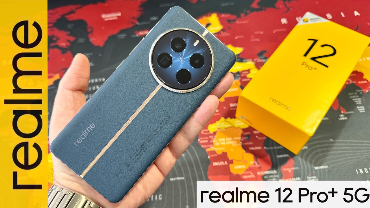 Realme 12 Pro+ 5G Submarine Blue - Unboxing and Hands-On