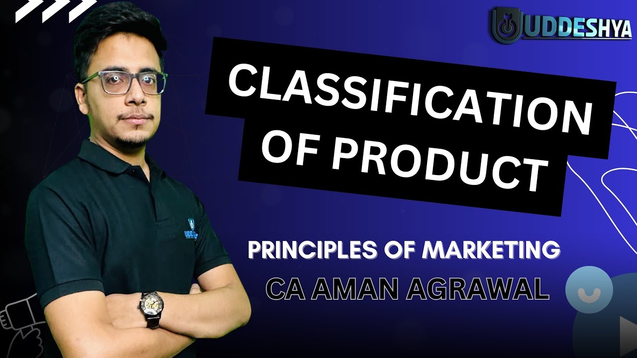 #12 CLASSIFICATION OF PRODUCT | PRINCIPLES OF MARKETING | B.COM | SEM - 4