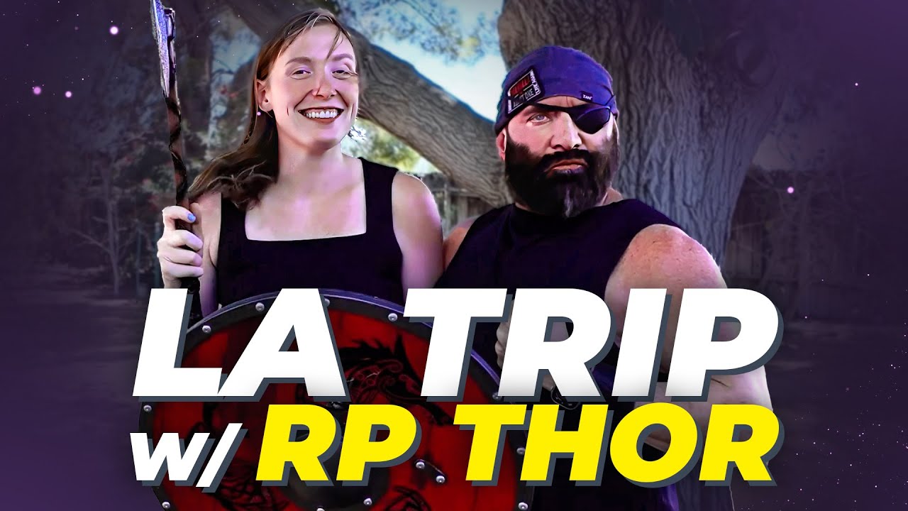 My L.A. TRIP! Jubilee & Meeting w/ @RPThor @glennlawrence_presents