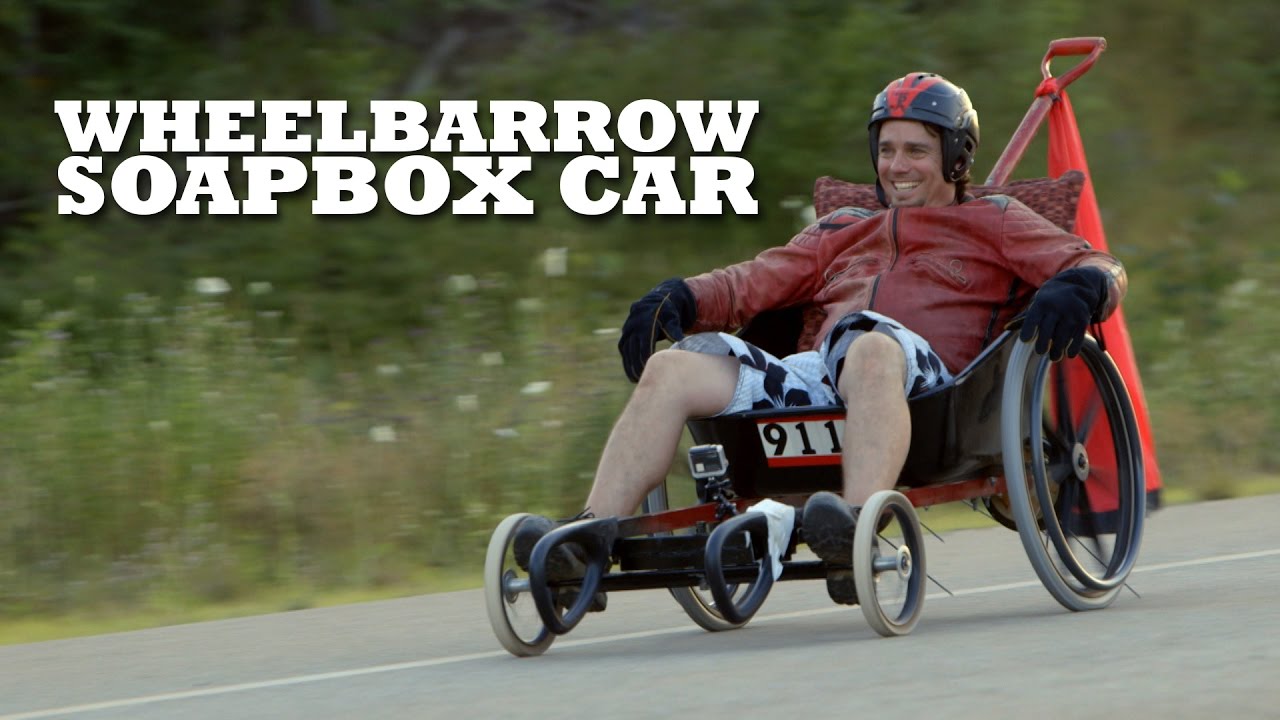 DIY Wheelbarrow Soapbox Car