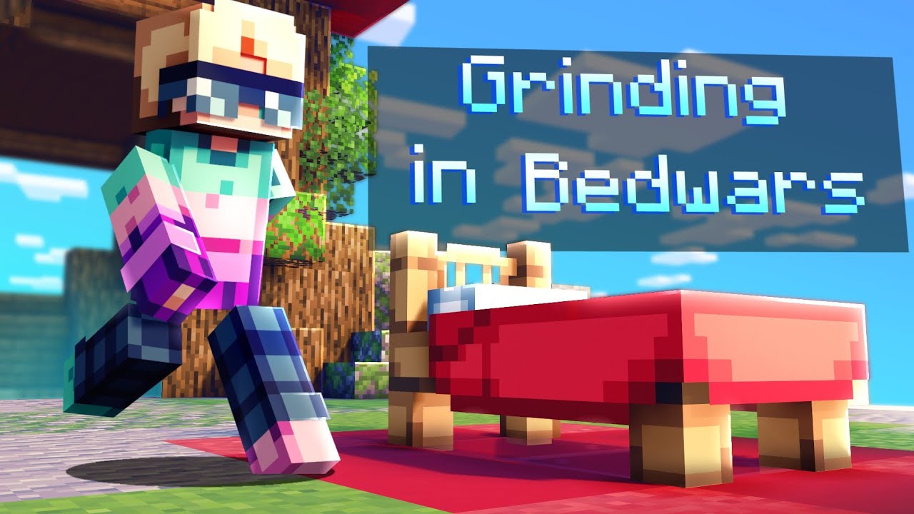 Chill GRINDING Hive Bedwars
