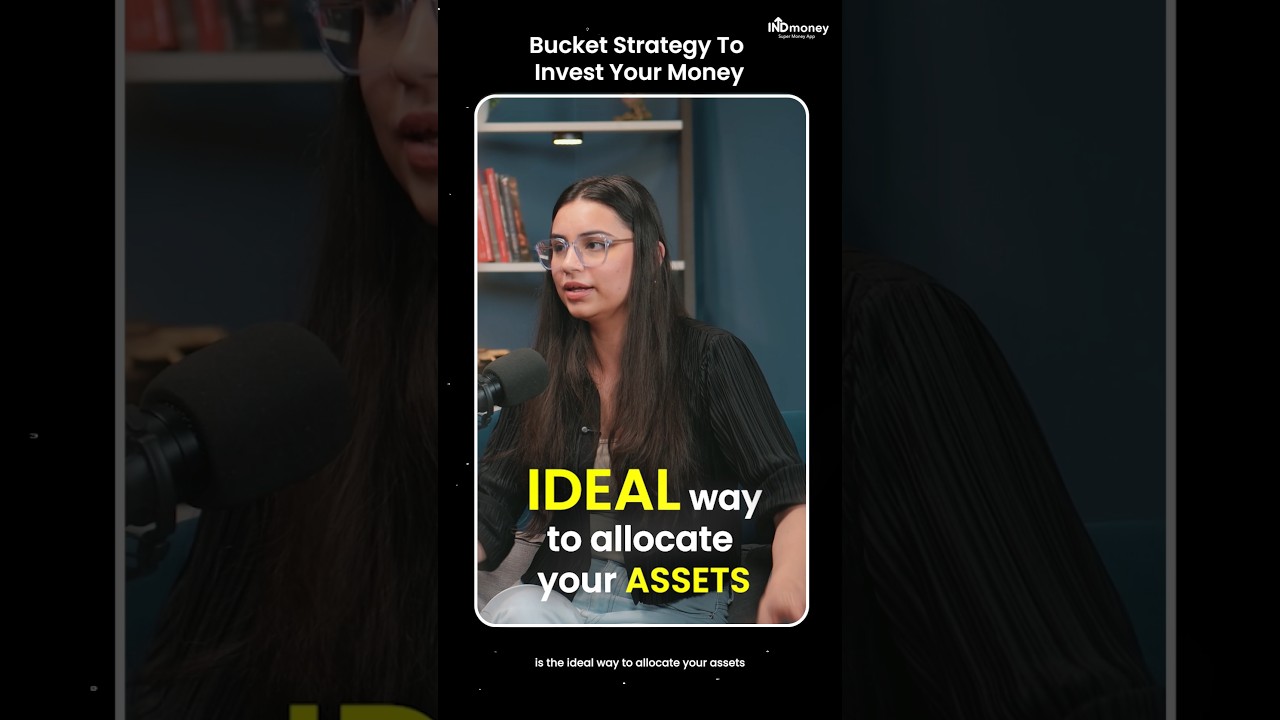 Bucket Strategy To Invest Your Money - INDmoney #shorts