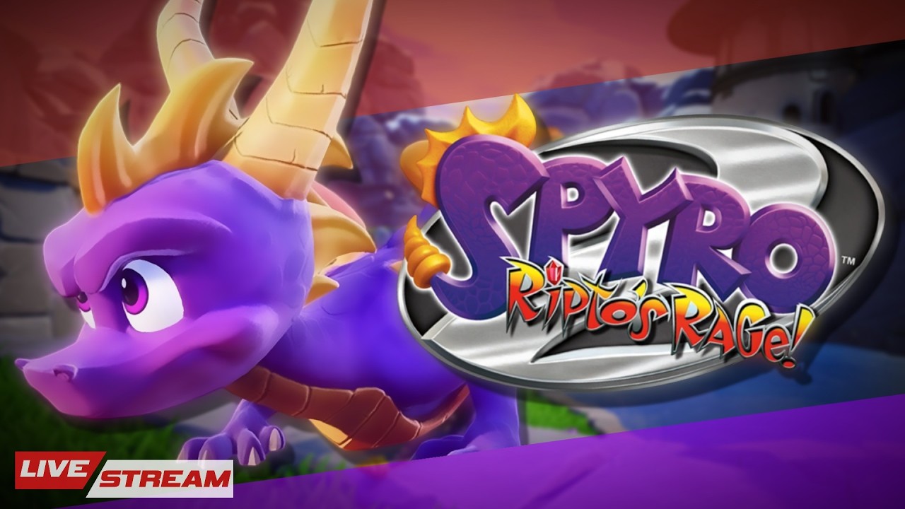 🔴 PLAYING SPYRO 2 FOR THE FIRST TIME (Spyro 2 | SRT)