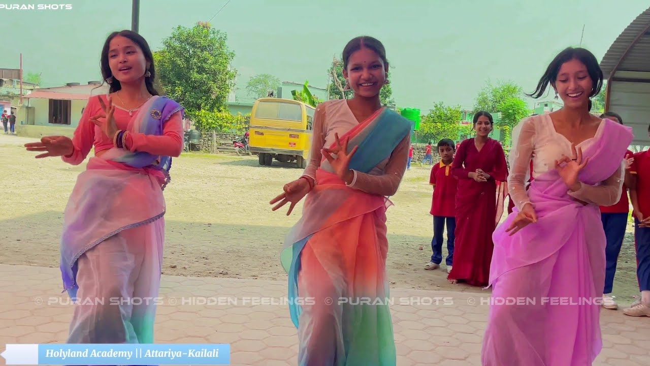 Nepali ReMix song || HOLYLANDIANS || School program||