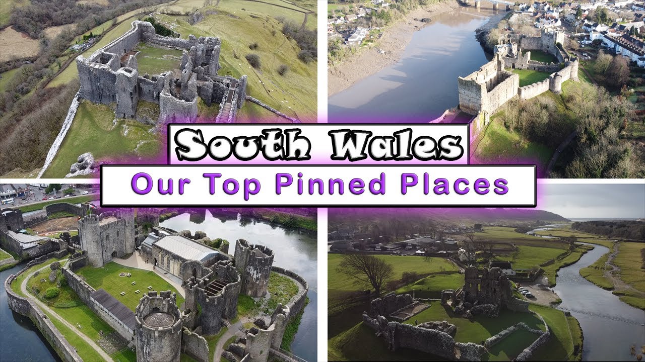 OUR TOP PINNED PLACES IN SOUTH WALES   |   Drone Montage