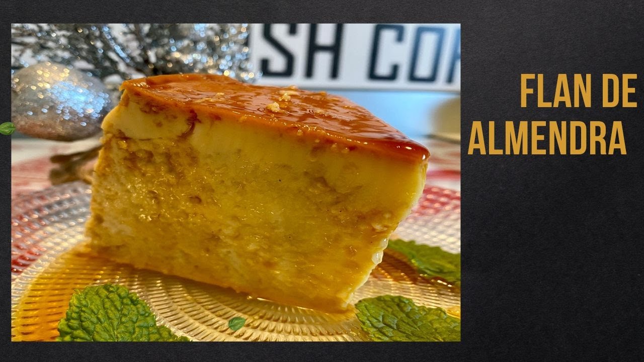 FLAN 🍮 DE ALMENDRA🎅DELICIOSO 😋CON ROBOT MAMBO!!