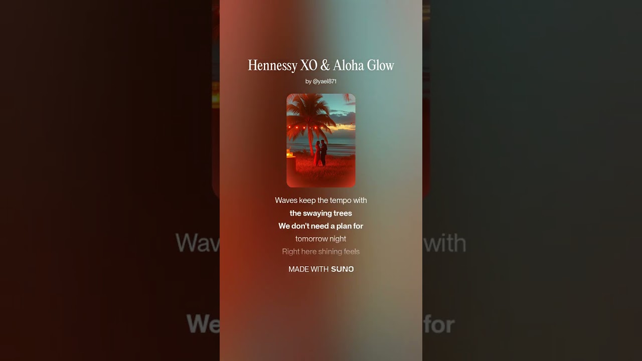 Hennessy XO & Aloha Glow