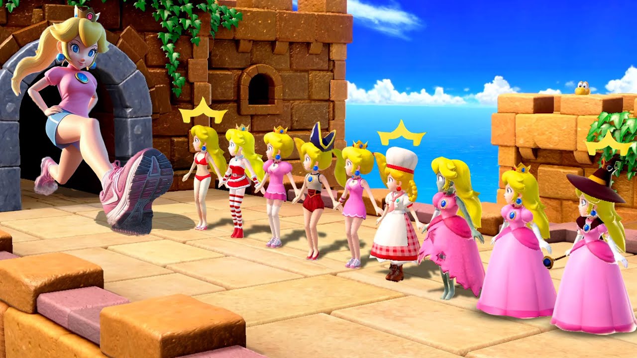 【スーパーマリオパーティ】すべての特別な衣装ピーチ姫