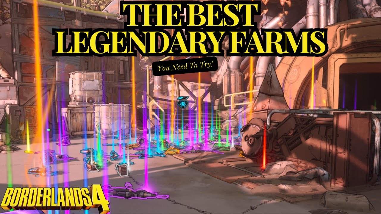 Top 5 BEST Legendary Farms in Borderlands 4 (INSANE Loot Per Hour)