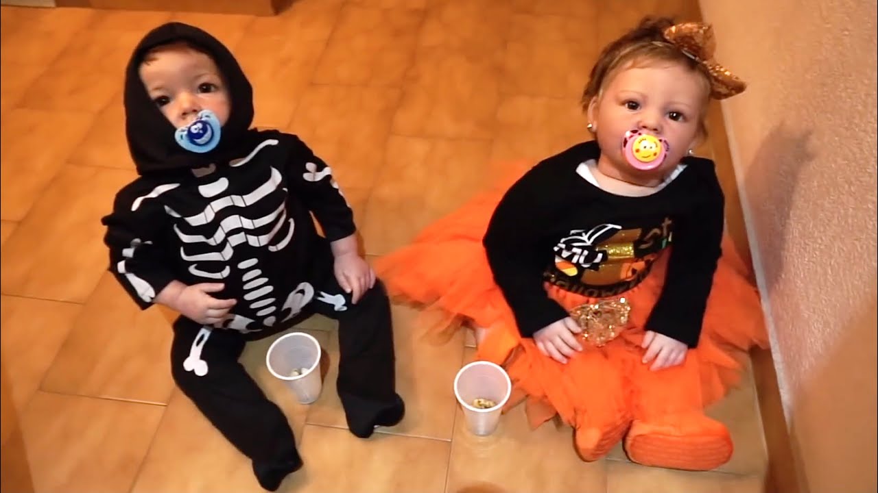 💜 🎃Truco o Trato🎃 con Junior, La Peque y Noel