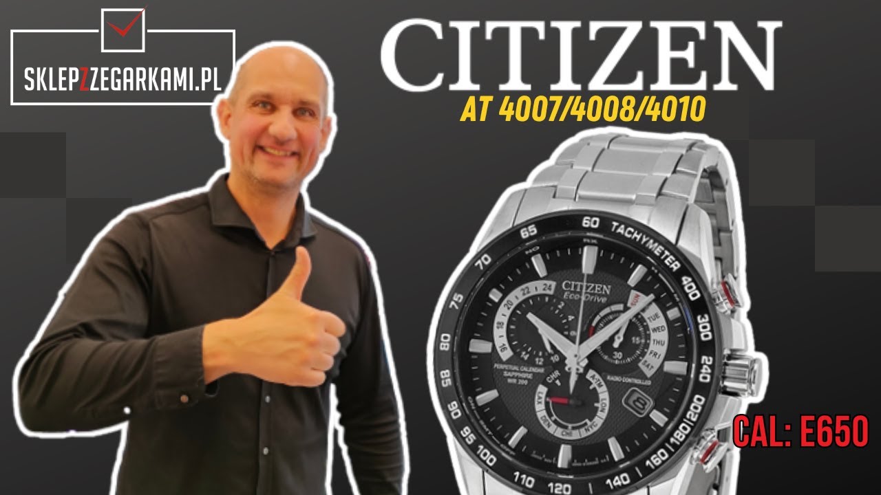 Jak poprawnie ustawić zegarek Citizen AT4007/4008/4010 kal.E650 PORADNIK