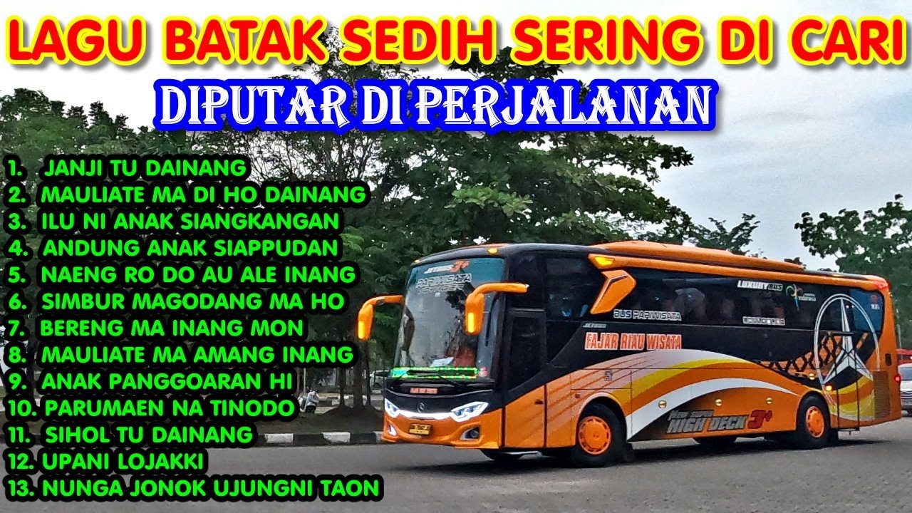 LAGU BATAK SEDIH & POPULER SERING DIPUTAR DI PERJALANAN MUDIK LEBARAN 2025 | Janji Tu Dainang