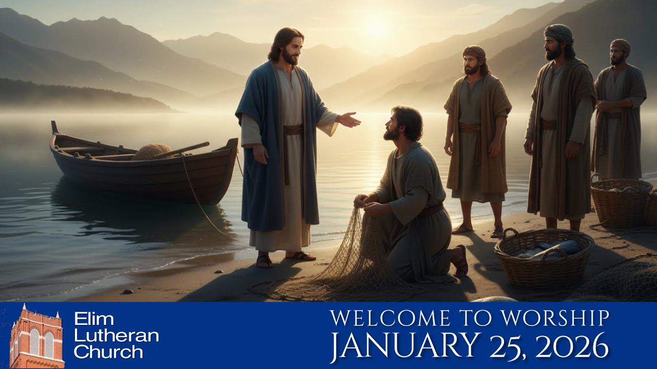 Elim Lutheran in Scandia, MN - Third Sunday after Epiphany - January 25, 2026