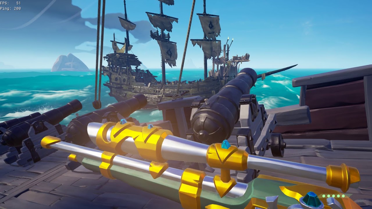 Sea of Thieves - skeleton ship spawning