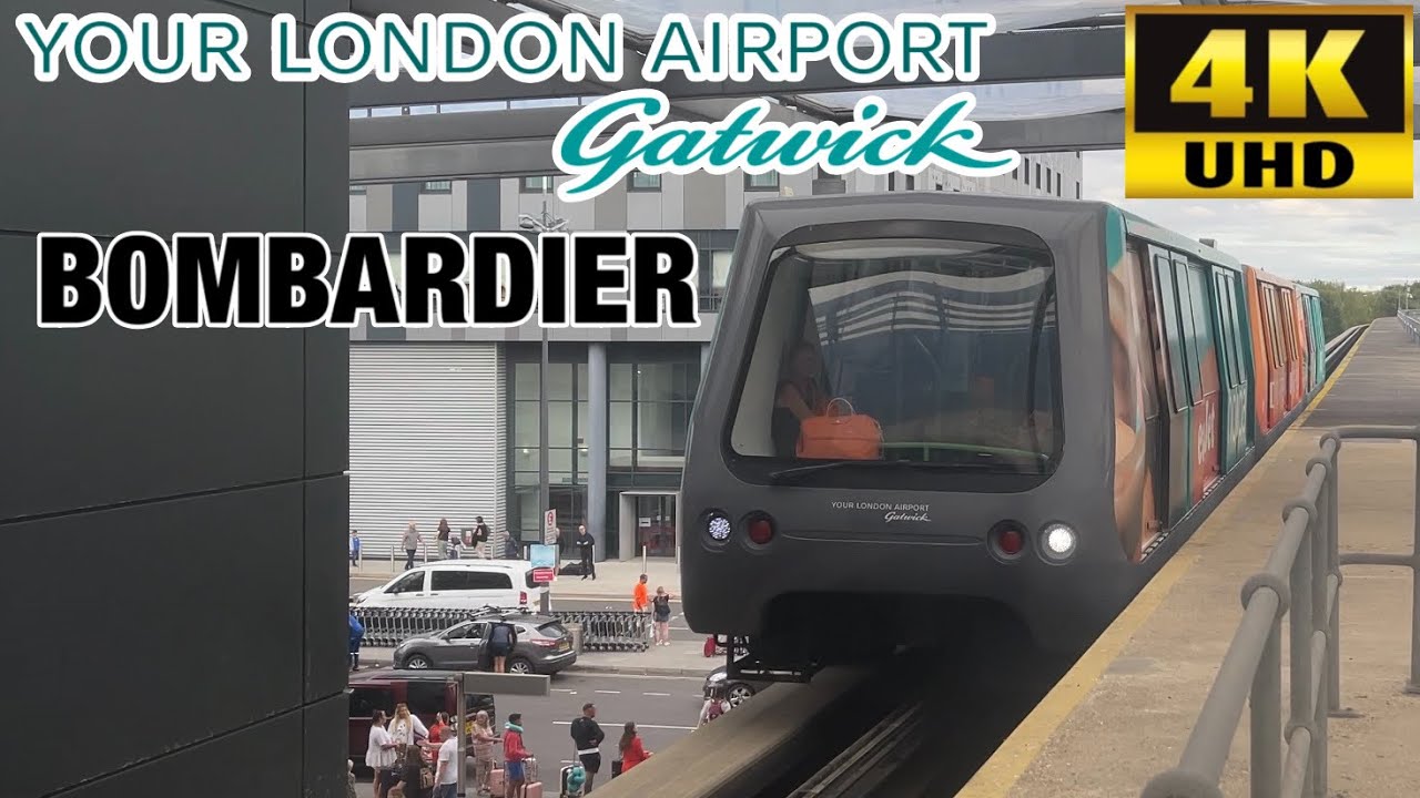 [London Gatwick Airport Shuttle Transit: South Terminal to North Terminal] Bombardier Innovia APM100