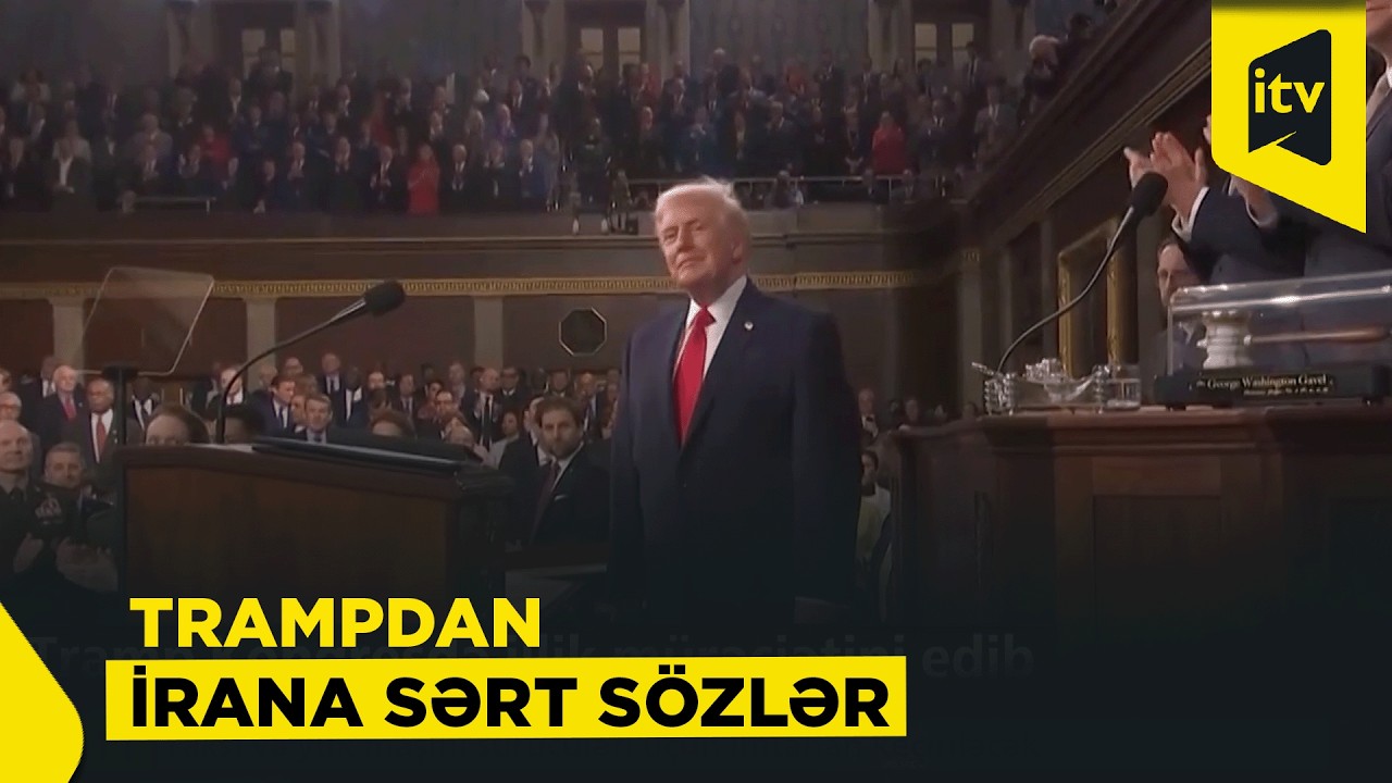 Tramp Konqresdə xalqa illik müraciətini edib