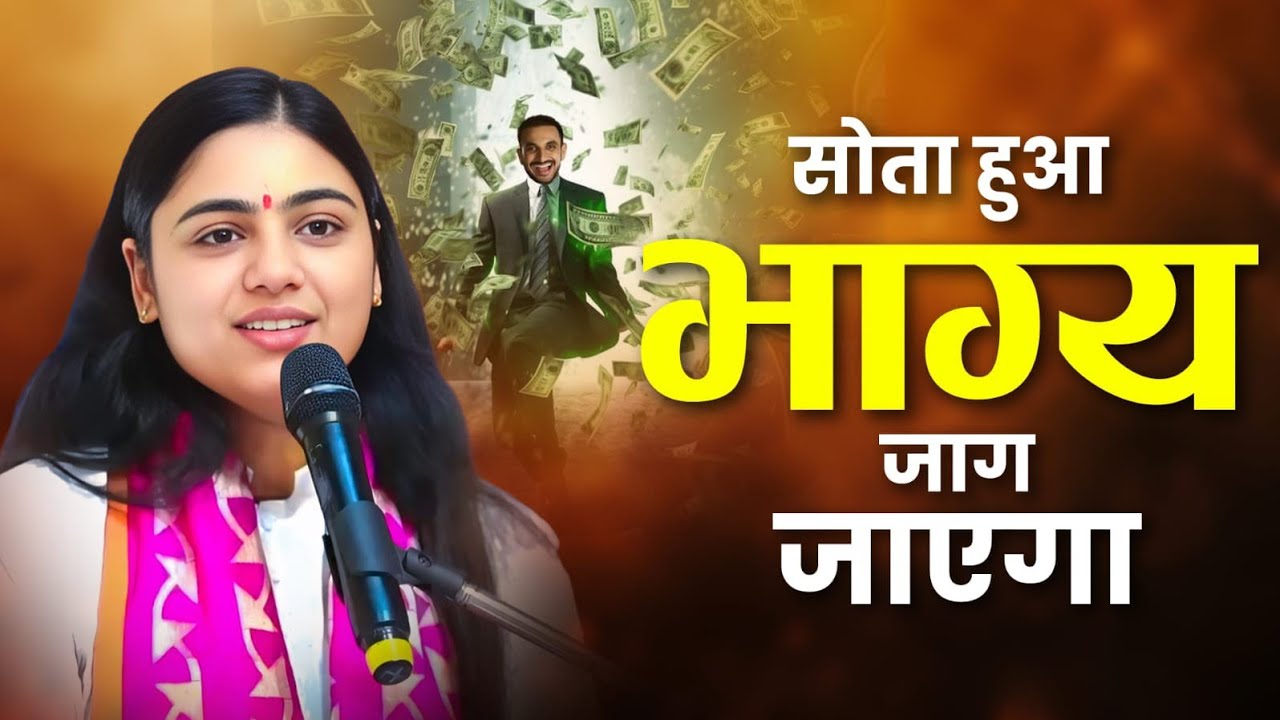 सोया हुआ भाग्य जाग जाएगा! बस यह कथा सुन लो || Pujya Aradhana Devi Ji 