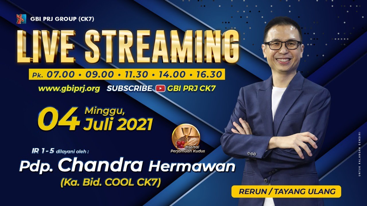 Ibadah Raya - 04 Juli 2021