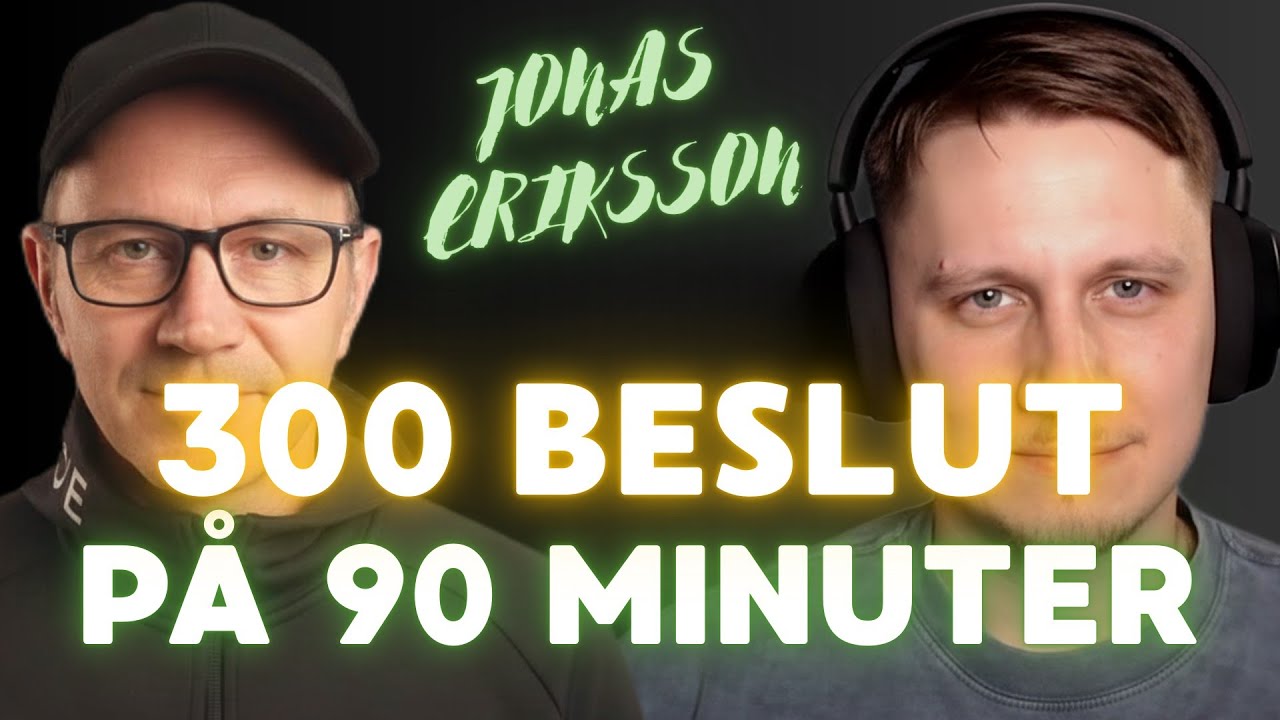 #26 - Jonas Eriksson: 300 beslut på 90 minuter – så tänker en toppdomare