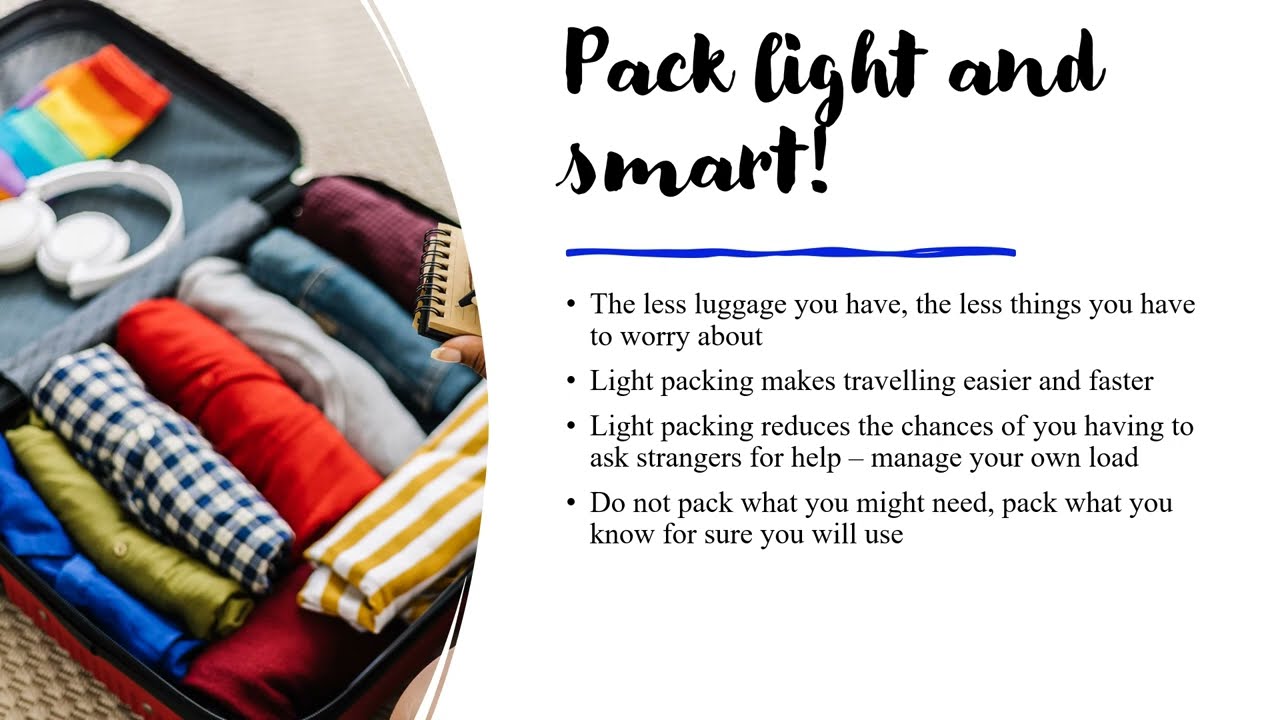 What to pack in your luggage to work on a cruise ship