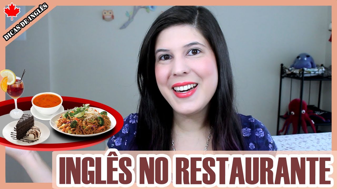 Como FALAR INGLÊS no restaurante | Curso de Inglês Online