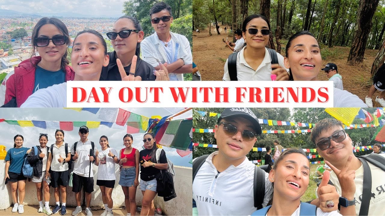 Hiking to Nagarjun with Friends | Anita KC Vlog